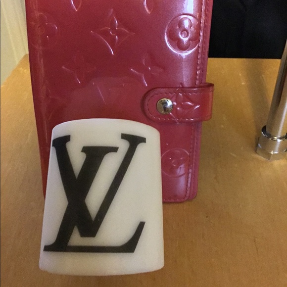 Pink Leather Purse Large w/shoulder strap ONLY - Picture 6 of 6